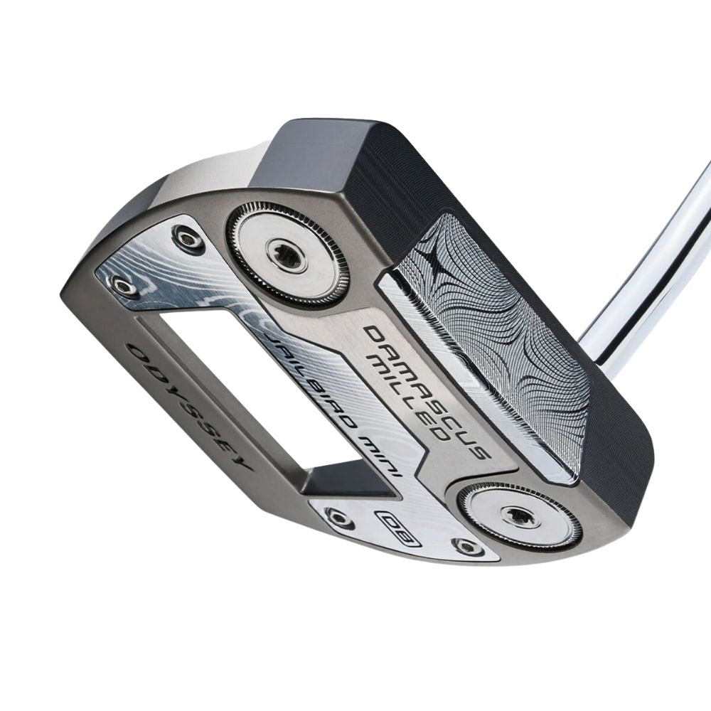 Odyssey Damascus Milled Jailbird Mini Double Bend Putter
