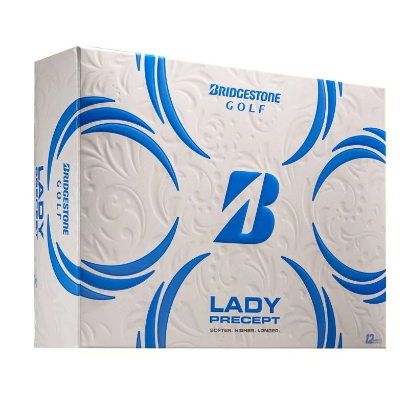 Bridgestone Lady Precept Golf Balls White (1 Dozen) 2022
