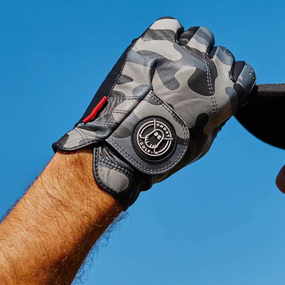 Ghost Golf Glove - Black Camo