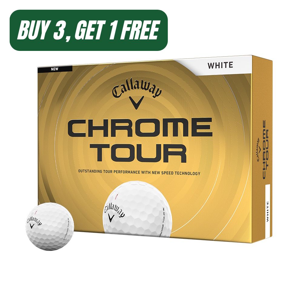 Callaway Chrome Tour 26 White Golf Balls Promo (4-Dozen)