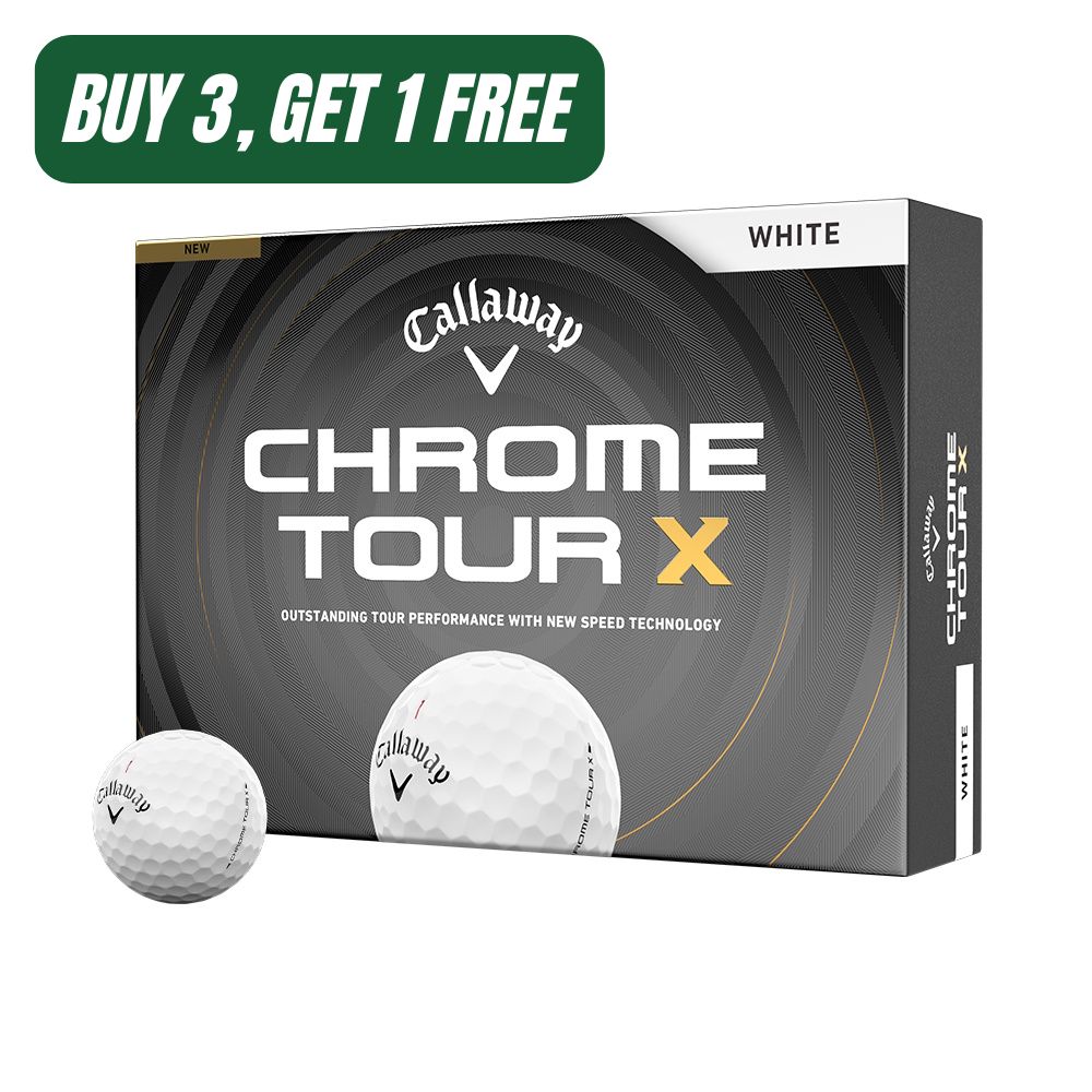 Callaway Chrome Tour X 26 White Golf Balls Promo (4-Dozen)