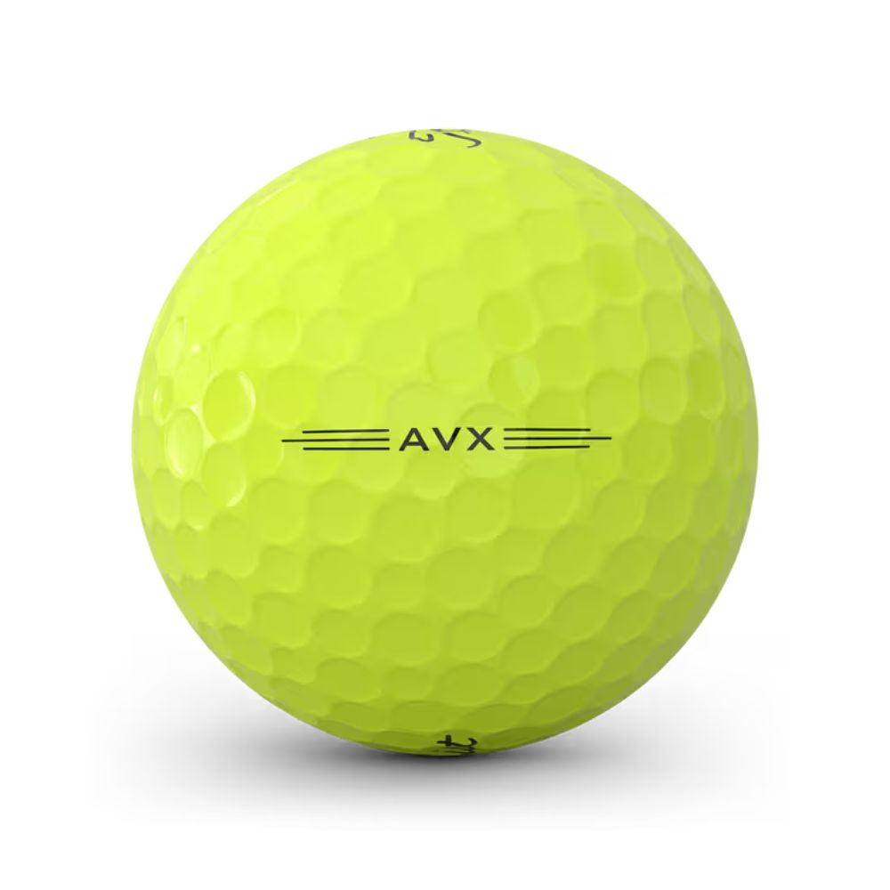 Titleist 2026 AVX Yellow Golf Balls