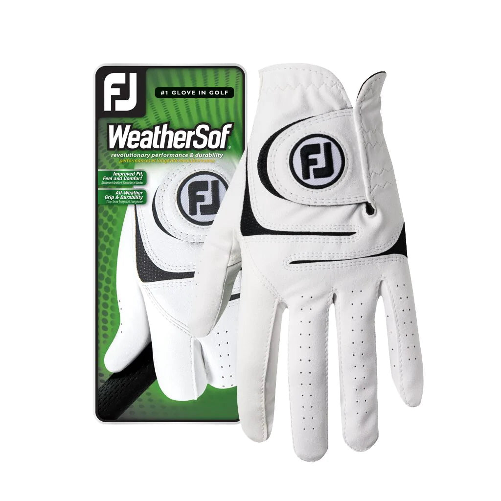 FootJoy WeatherSof Golf Glove White
