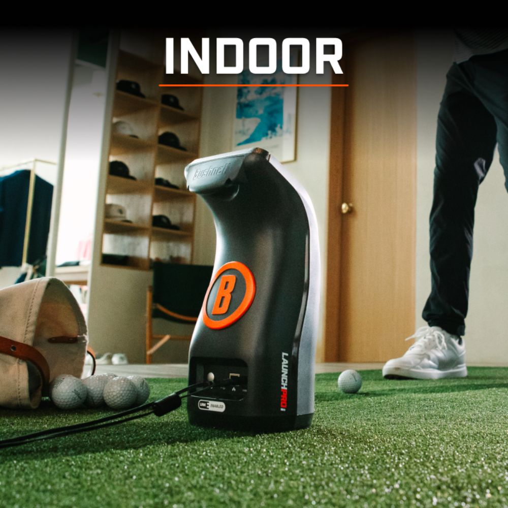 Bushnell Circle B Launch Pro Indoor LPi Golf Launch Monitor and Simulator