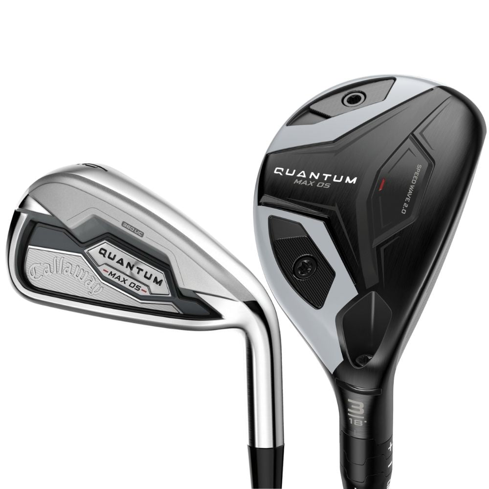 Callaway Quantum Max OS Combo Iron Set 7 Pc Graphite