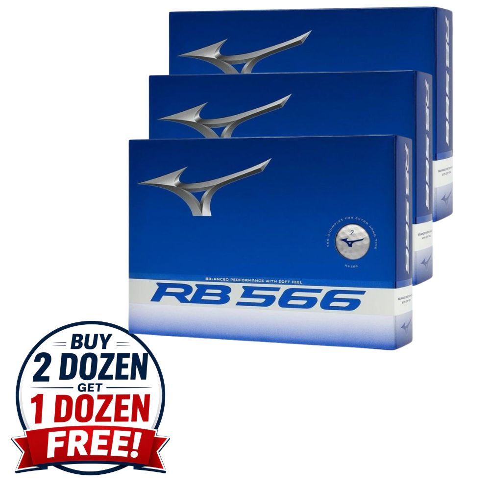Mizuno RB 566 White Golf Balls - Buy 2 Dozen, Get 1 Dozen FREE