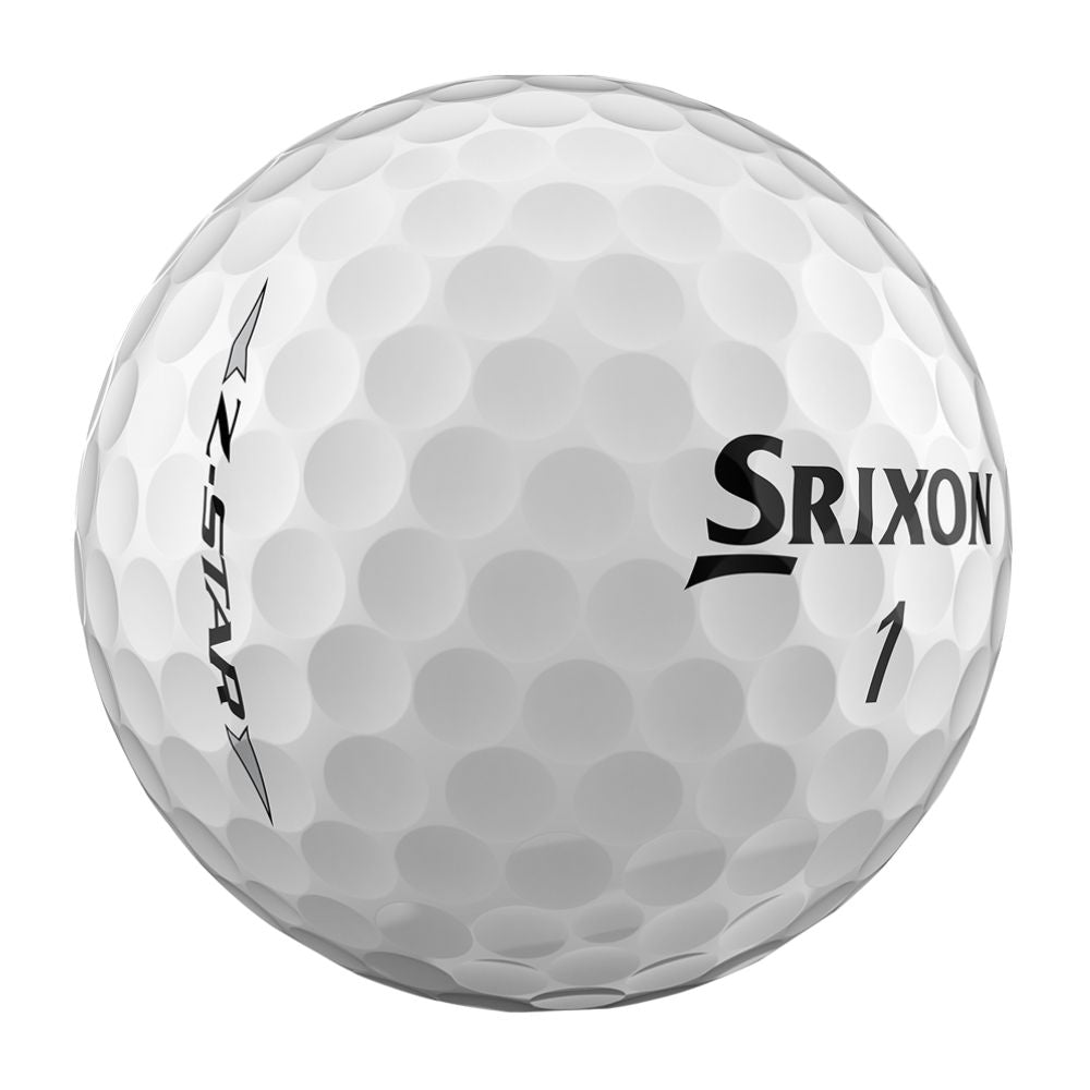 Srixon Z-Star 9 White Golf Balls - Buy 2 Dozen, Get 1 Free