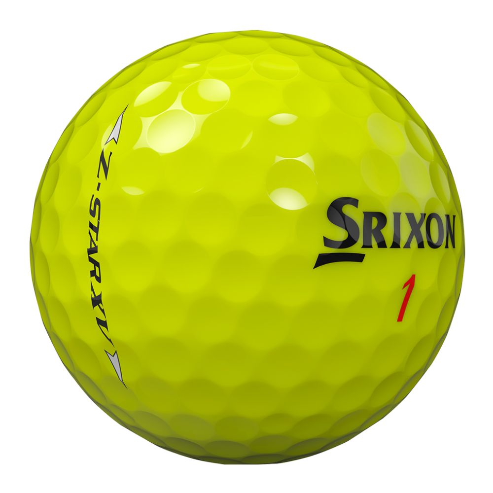 Srixon Z-Star XV 9 Tour Yellow Golf Balls - Buy 2 Dozen, Get 1 Free