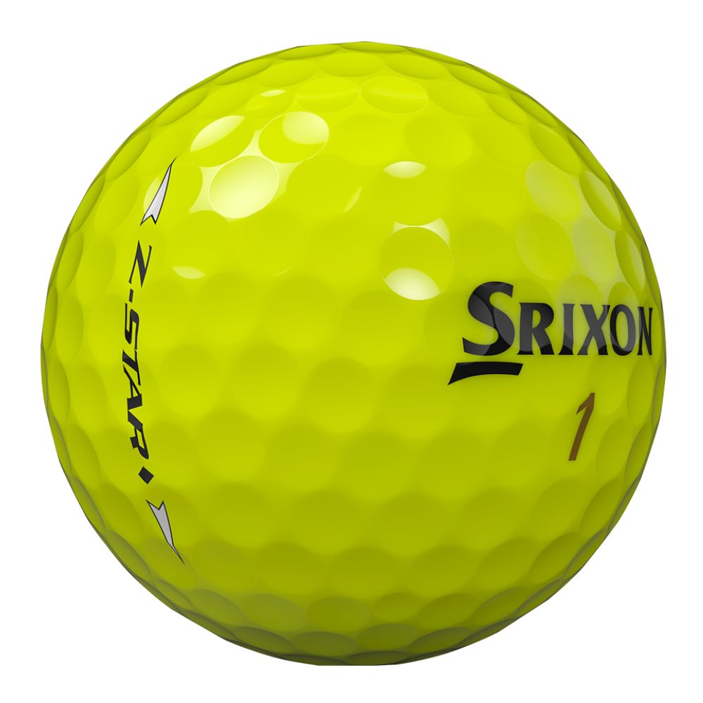 Srixon Z-Star Diamond 3 Tour Yellow Golf Balls - Buy 2 Dozen, Get 1 Free