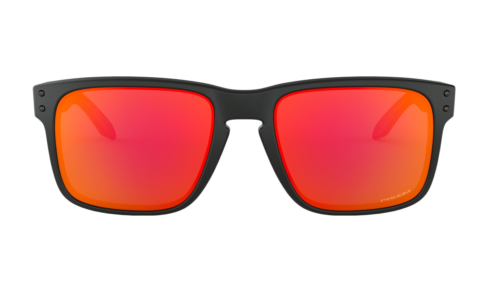 Oakley Holbrook Sunglasses Matte Black Frame Prizm Ruby Lens
