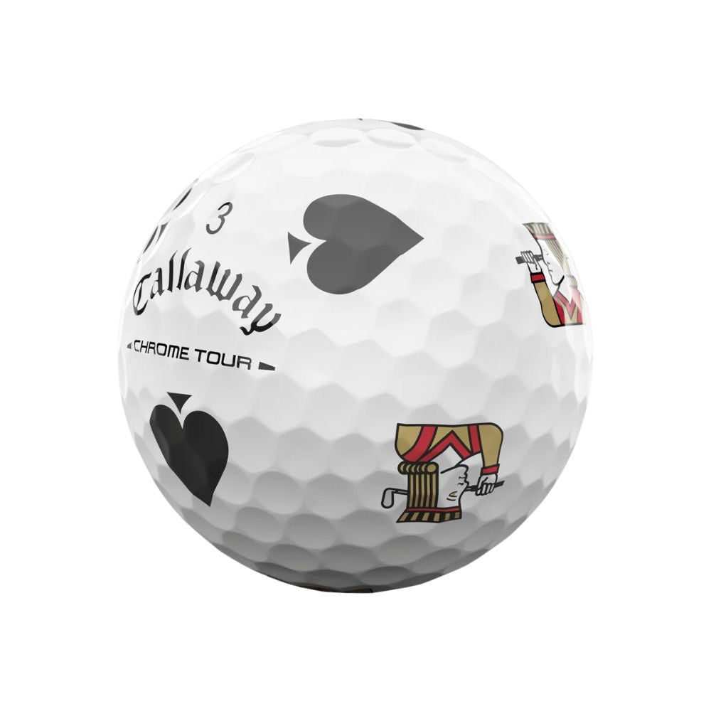 Callaway Chrome Tour Suits Golf Balls - 1 Dozen