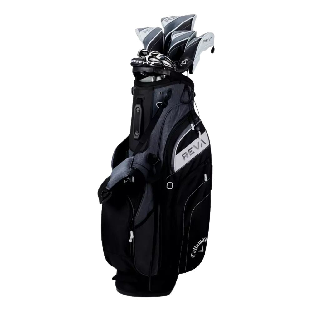 Callaway Reva 24 Black 11 Piece Complete Set Cart Bag - Long Length Right Hand