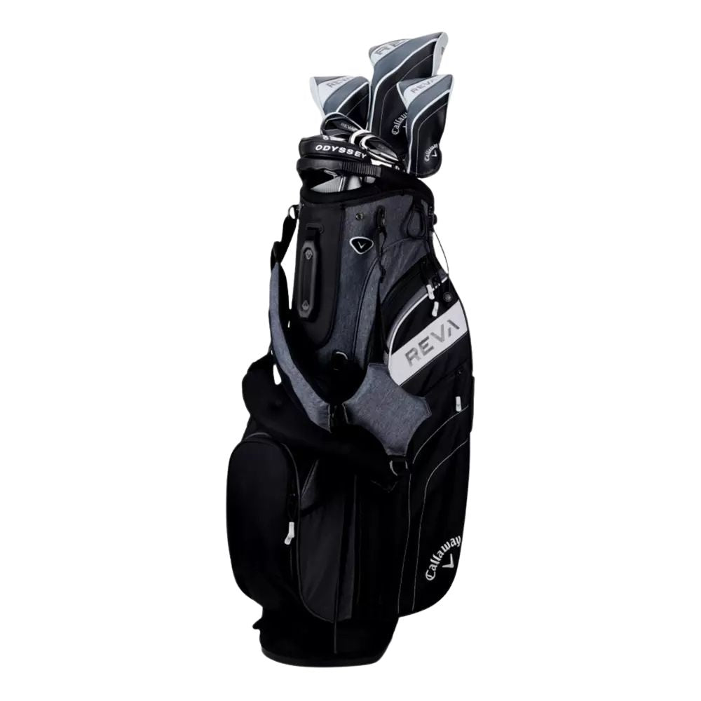 Callaway Reva 24 Black 8 Piece Complete Set Cart Bag - Long Length Right Hand