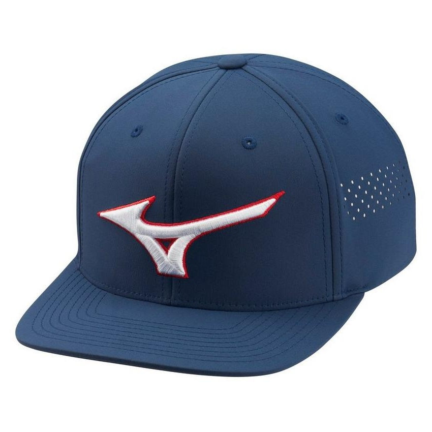 Mizuno Tour Flat Snapback Hat