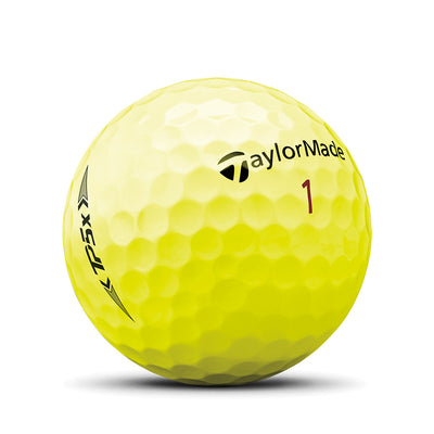 Taylormade TP5x Yellow Golf Balls (1 Dozen)