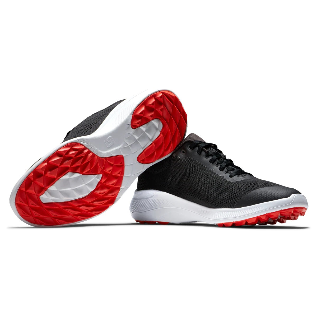 FootJoy Flex Golf Shoes Black/White/Red 56141
