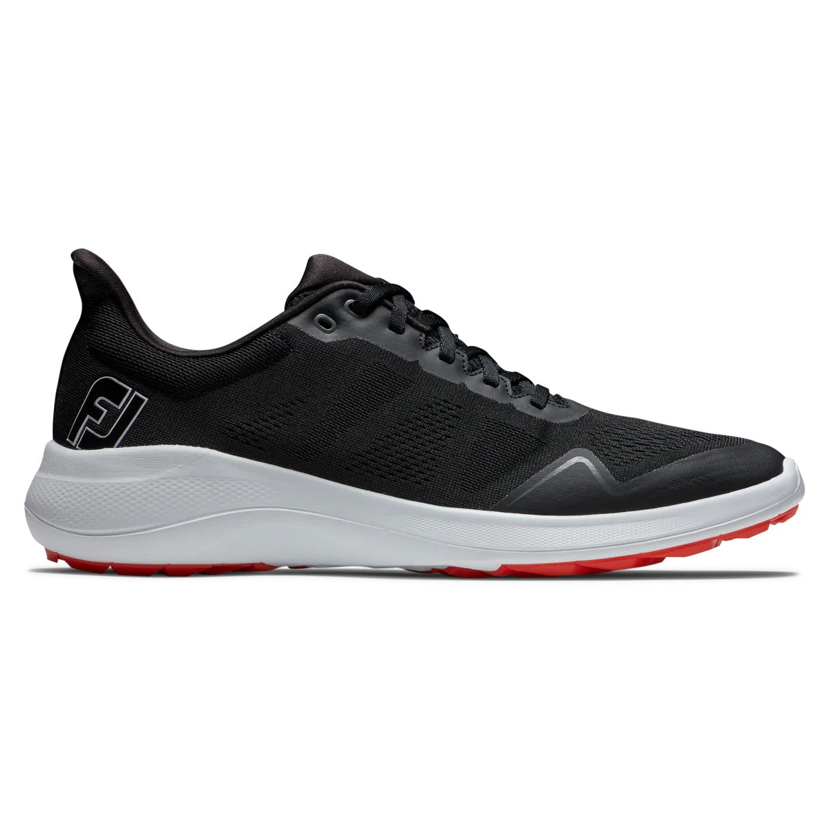 FootJoy Flex Golf Shoes Black/White/Red 56141