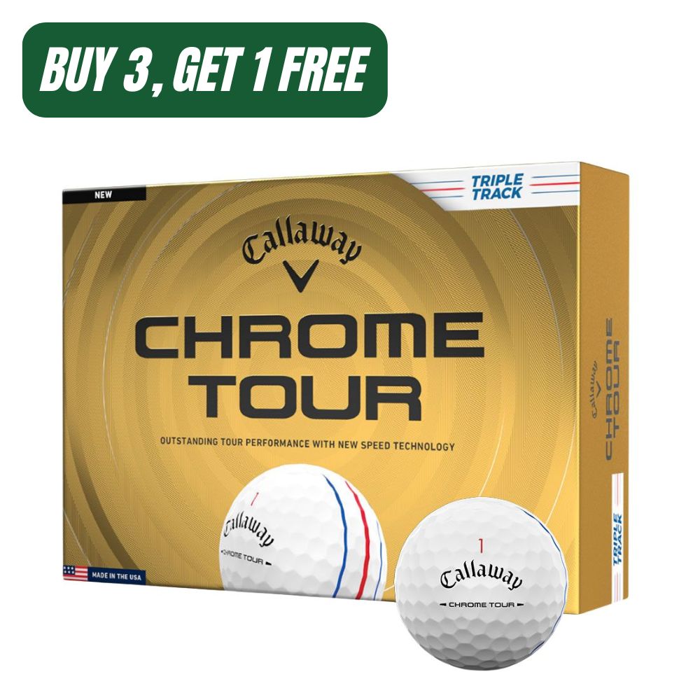 Callaway Chrome Tour Triple Track 26 White Golf Balls Promo (4-Dozen)