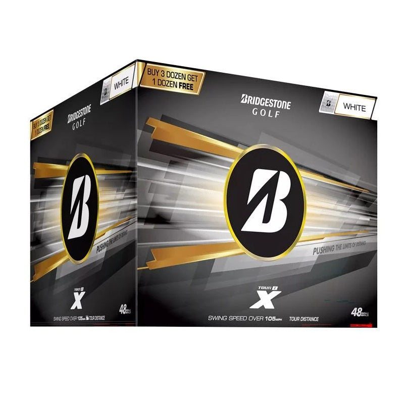 Bridgestone Tour B X Quadfecta Golf Balls 2026 - 4 Dozen Pack