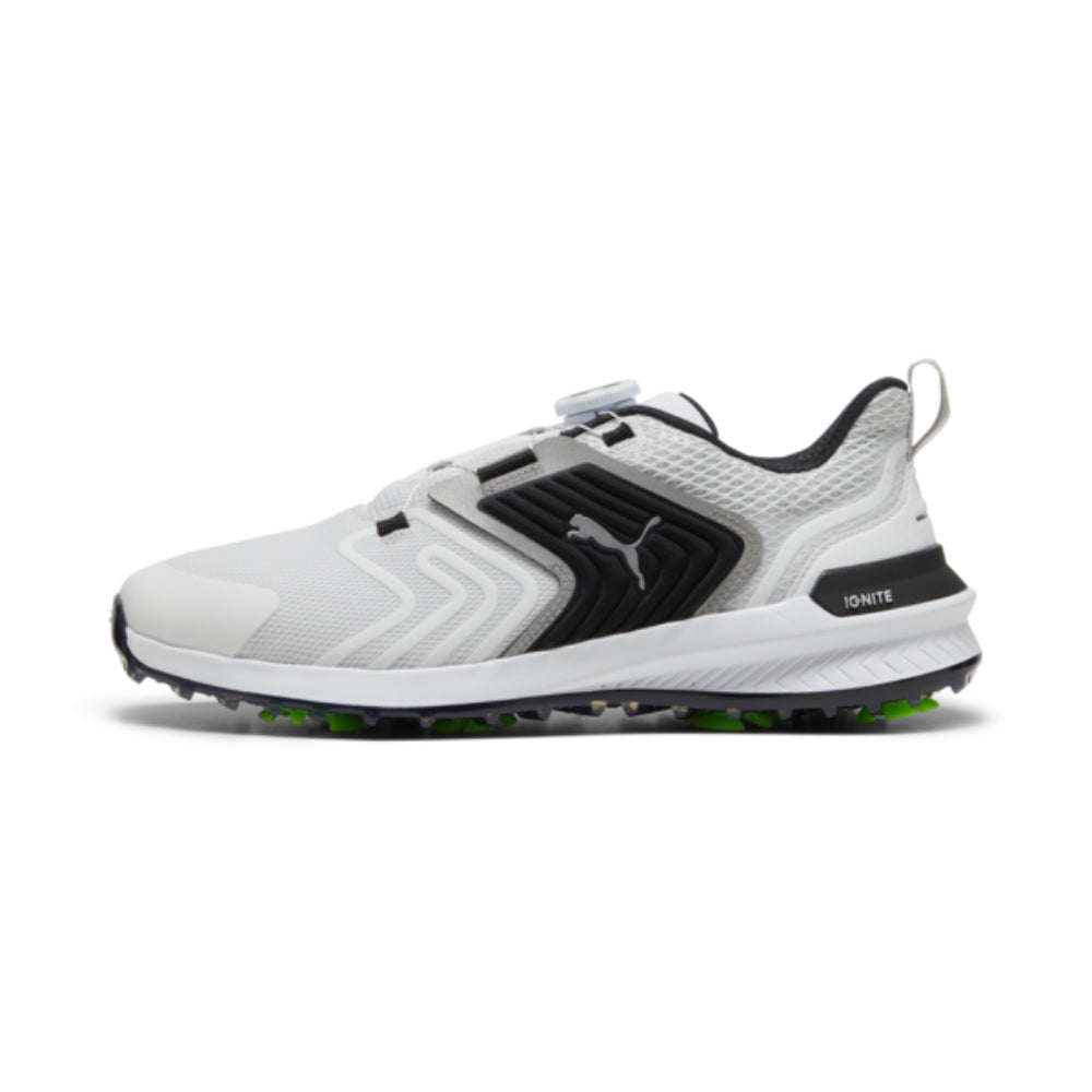 Puma Men&#39;s IGNITE Innovate DISC Golf Shoes - Feather Gray/Puma Black