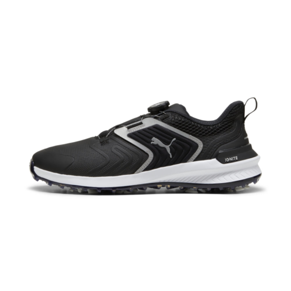 Puma Men&#39;s IGNITE Innovate DISC Golf Shoes - Puma Black/Puma White