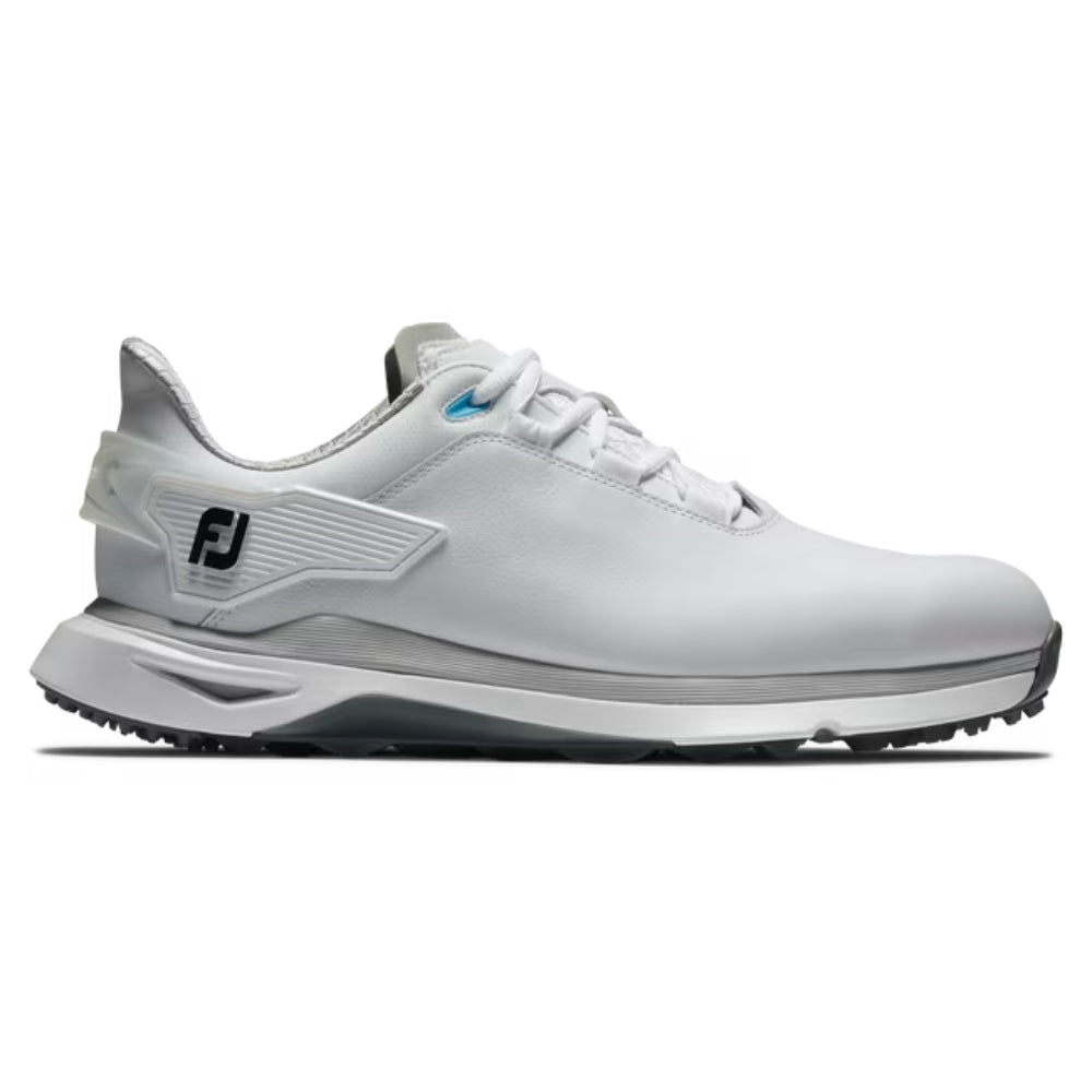 FootJoy Men's Pro/SLX Spikeless Golf Shoes - White/White/Gray (Previous Season Style)