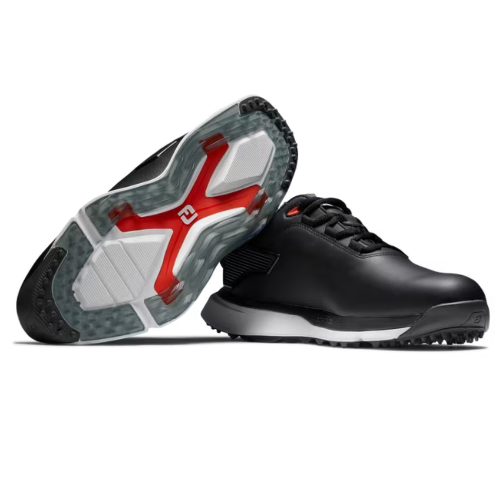 FootJoy Men's Pro/SLX Spikeless Golf Shoes - Black/White/Gray (Previous Season Style)