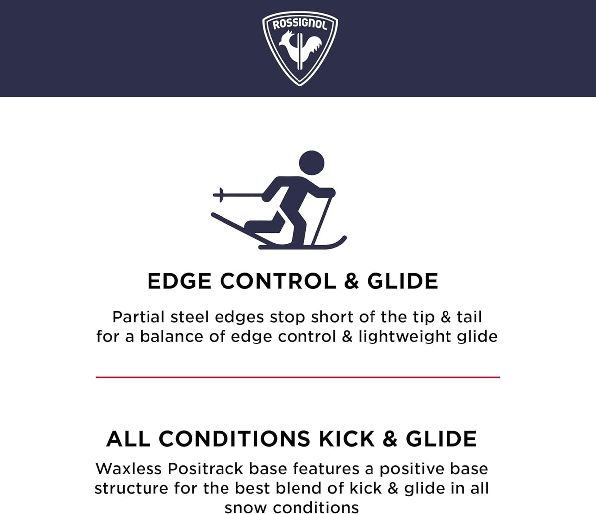 Rossignol EVO OT 65 Postirack IFP Skis + Control SI Bindings