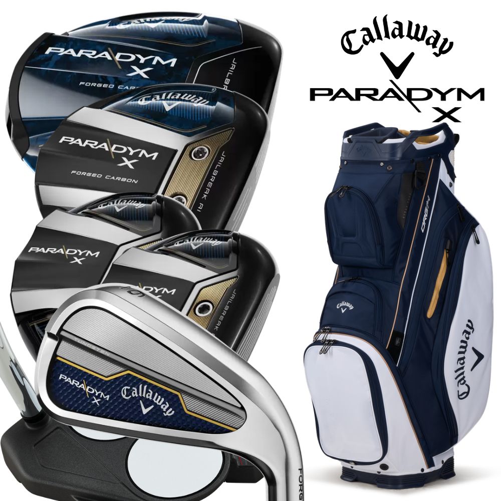 Callaway Paradym X Men\'s Club Golf Set Complete 14 Golf 