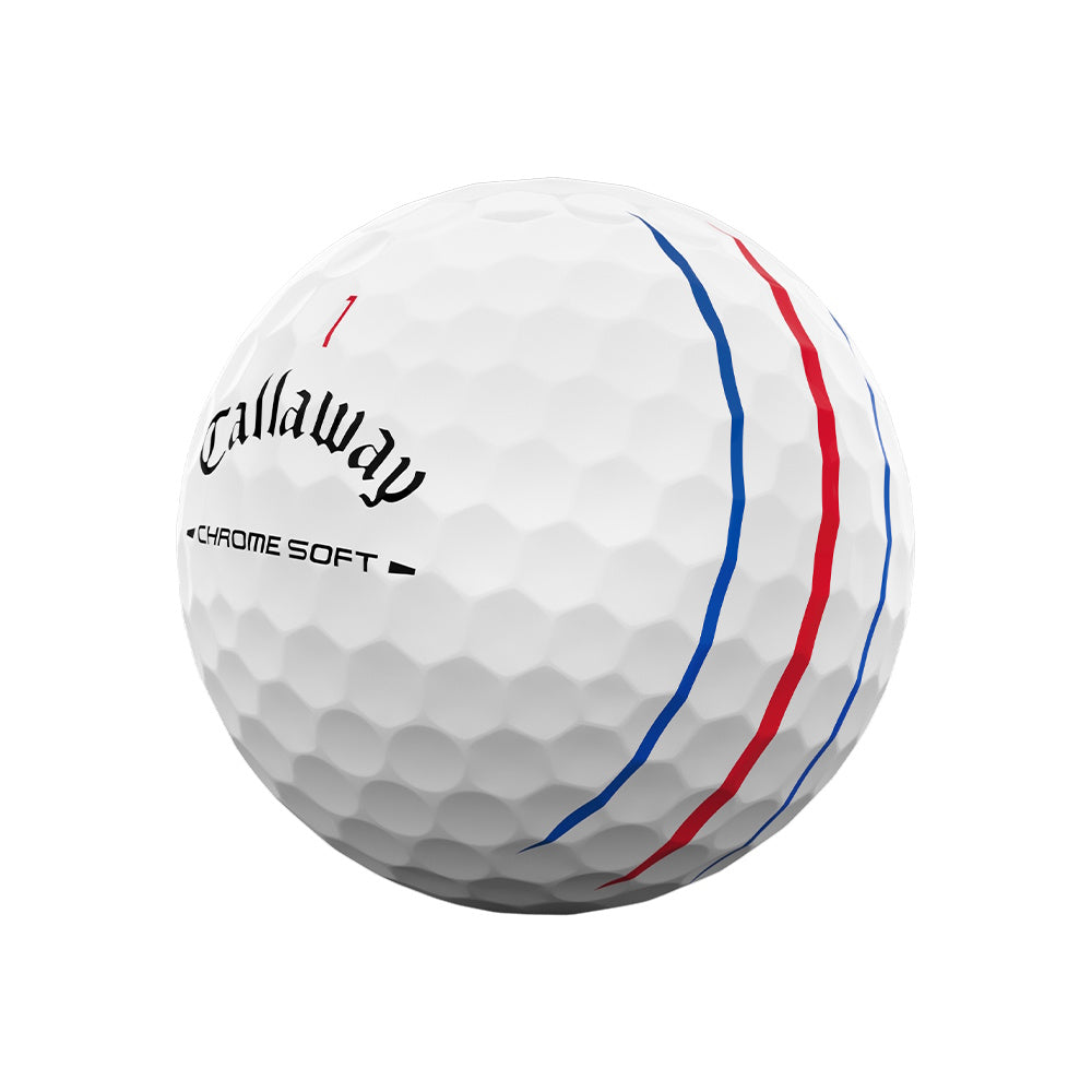 Callaway Chrome Soft Triple Track 26 White Golf Balls Promo (4-Dozen)