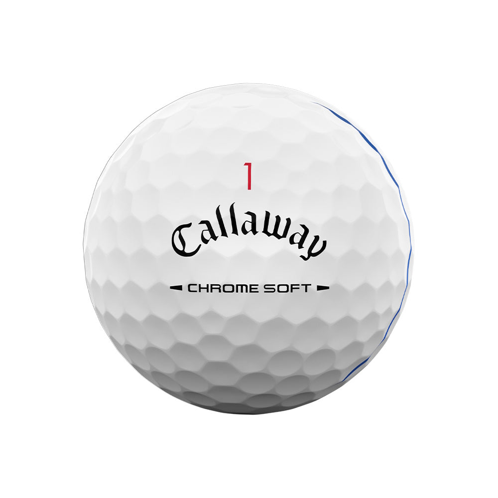 Callaway Chrome Soft Triple Track 26 White Golf Balls Promo (4-Dozen)