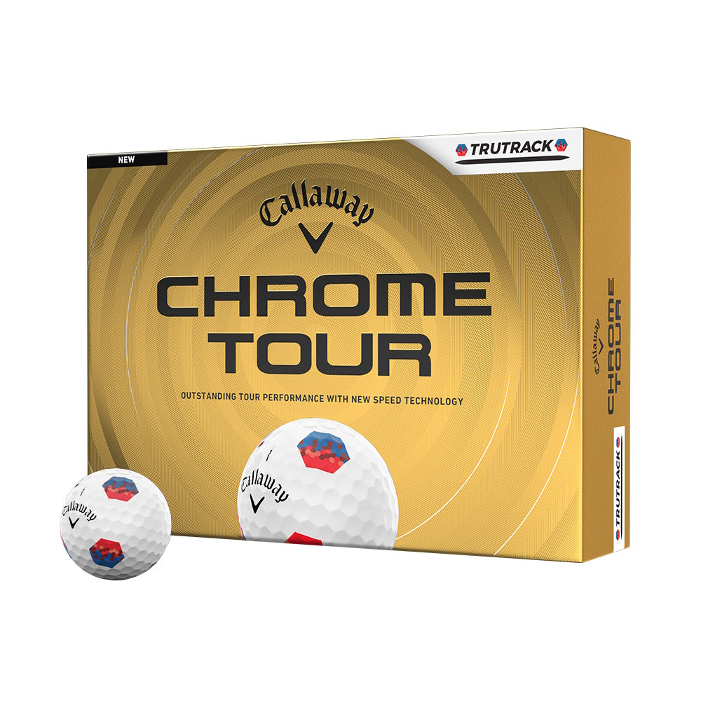 Callaway Chrome Tour TruTrack 26 White Golf Balls Promo (4-Dozen)