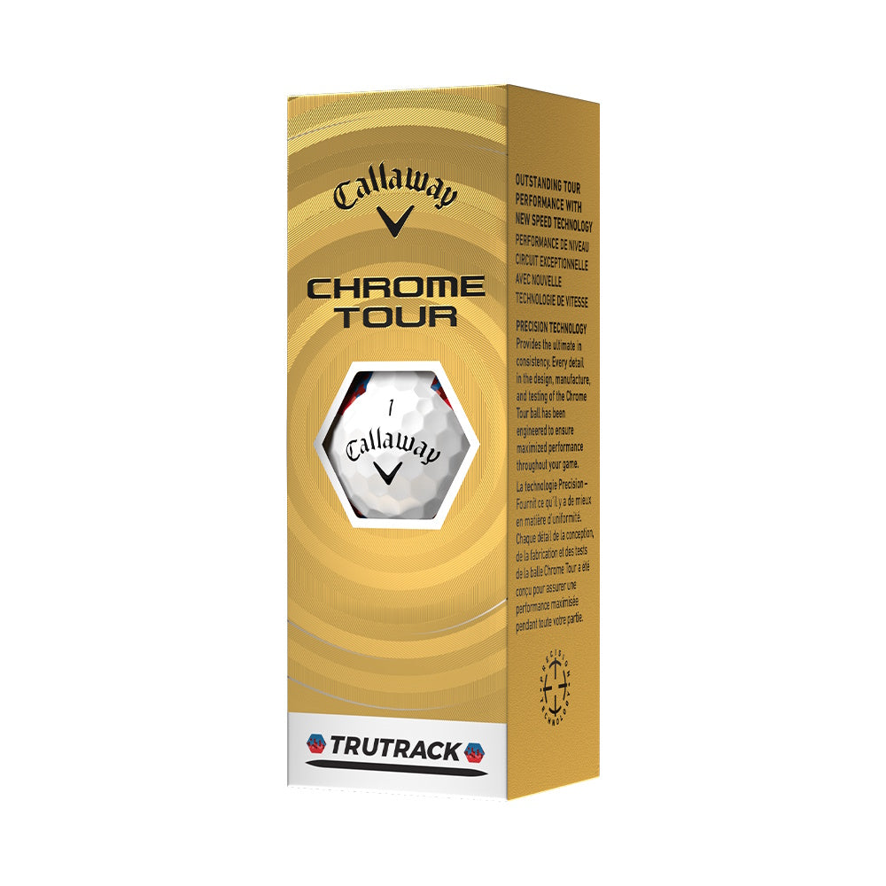 Callaway Chrome Tour TruTrack 26 White Golf Balls Promo (4-Dozen)