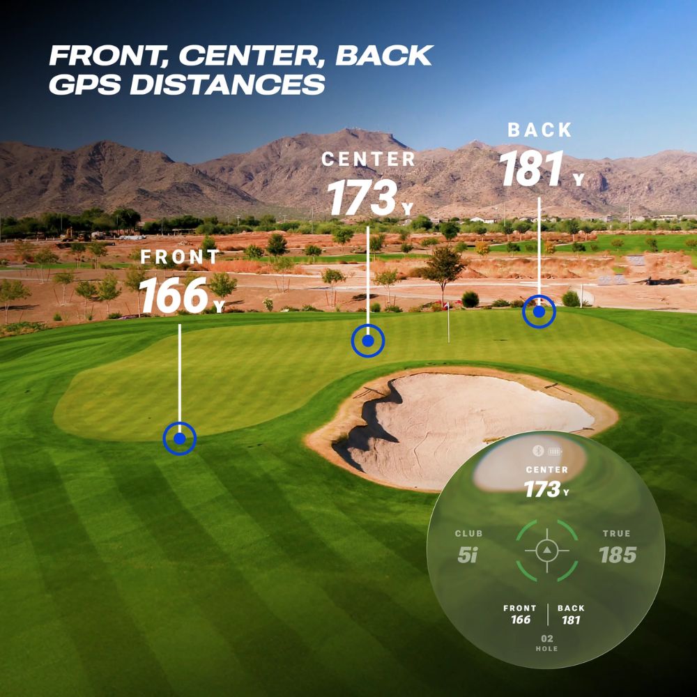 Blue Tees Captain Air Golf Rangefinder