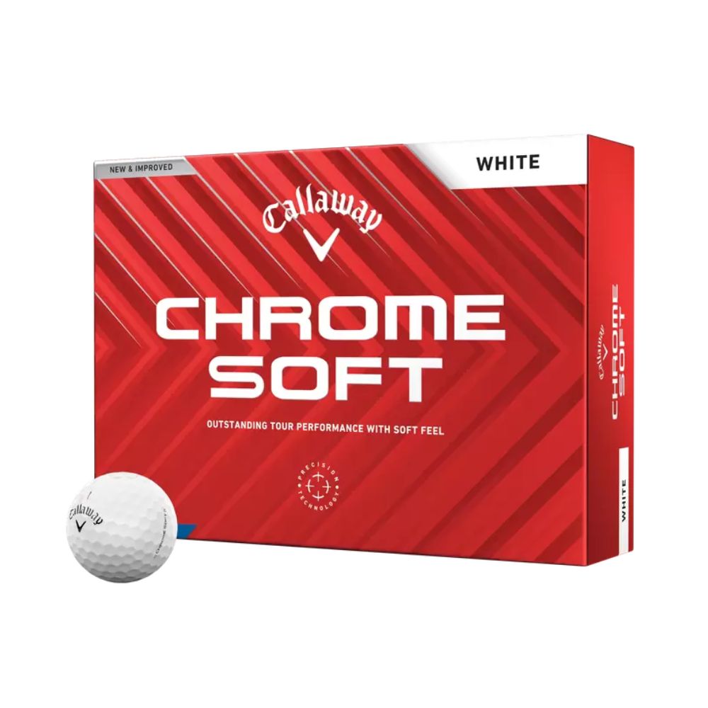 Callaway Chrome Soft 2024 White (1 Dozen)