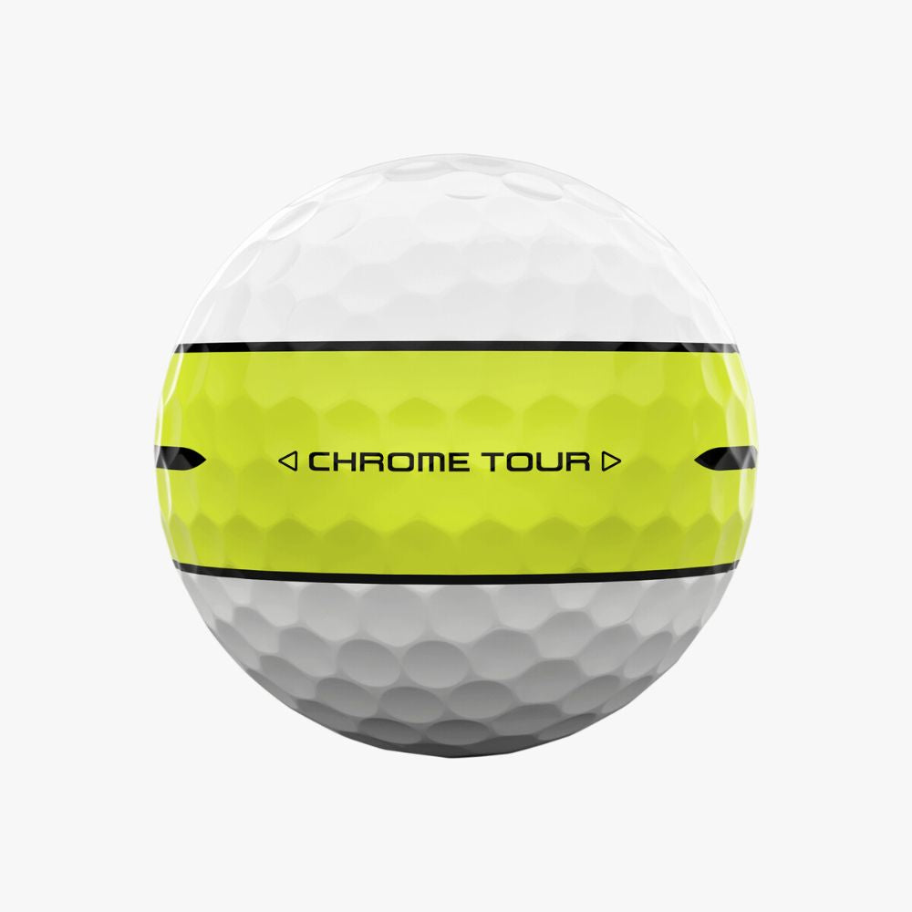 Callaway Chrome Tour 24 360 Yellow Stripe Golf Balls