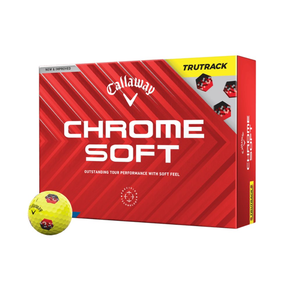 Callaway Chrome Soft TruTrack 24 Yellow (1 Dozen)