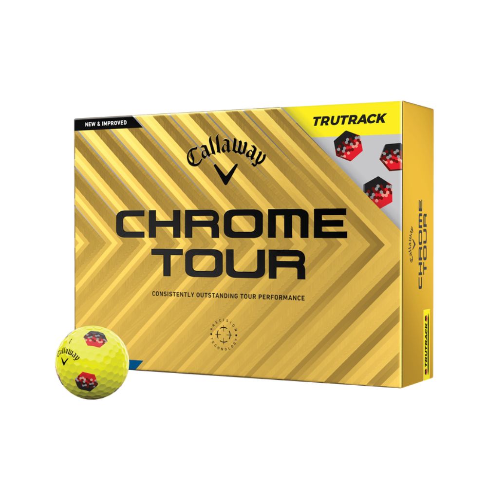 Callaway Chrome Tour TruTrack 24 Yellow (1 Dozen)