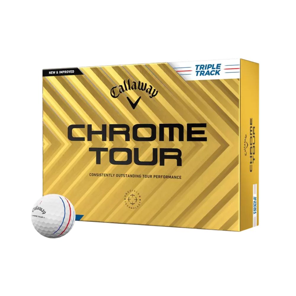 Callaway Chrome Tour Triple Track 24 White (1 Dozen)
