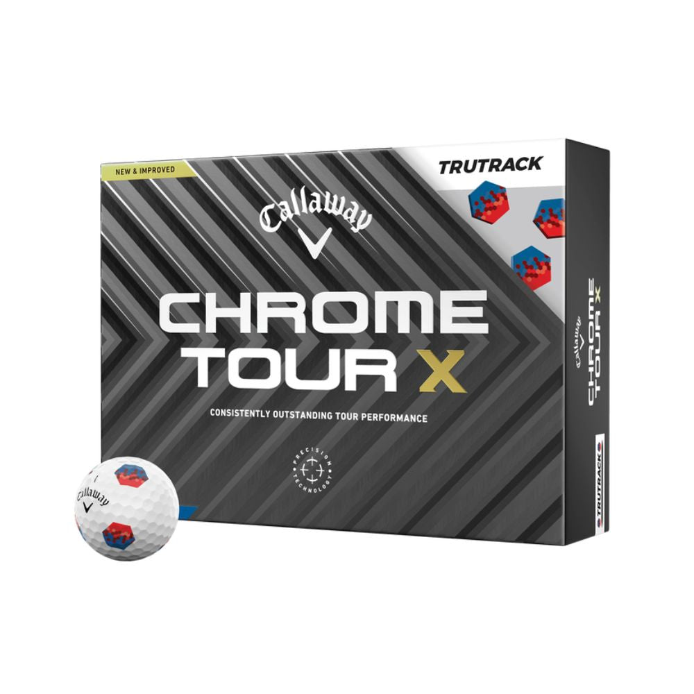 Callaway Chrome Tour X True Track 24 Blue/Red (1 Dozen)