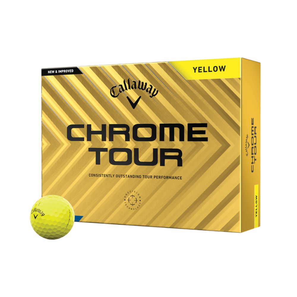 Callaway Chrome Tour 24 Yellow (1 Dozen)