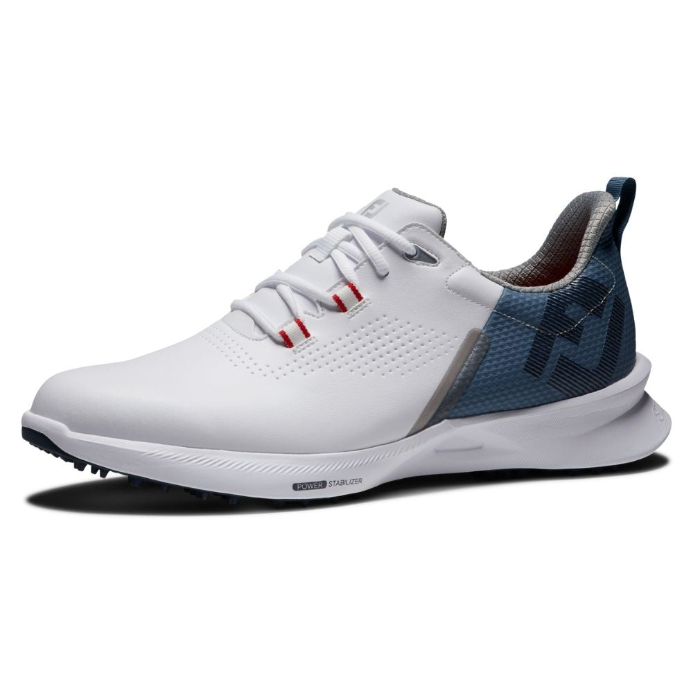 FootJoy Fuel Mens Golf Shoes White/Blue Fog/Red