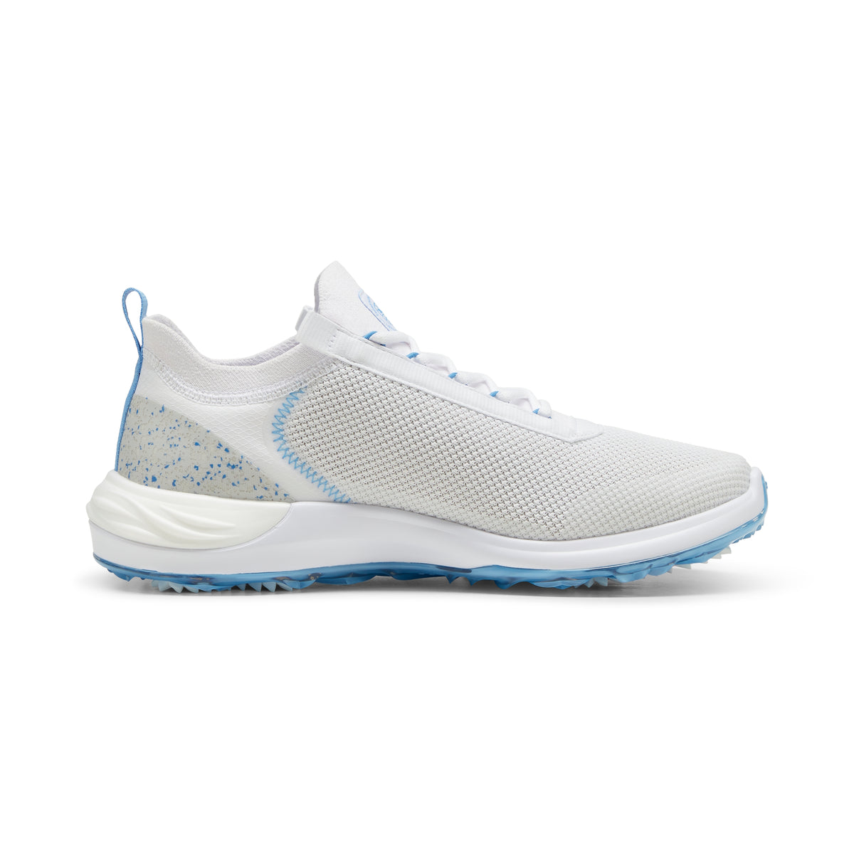 Puma Men&#39;s PHANTOMCAT NITRO Sport Golf Shoe - Puma White/Regal Blue