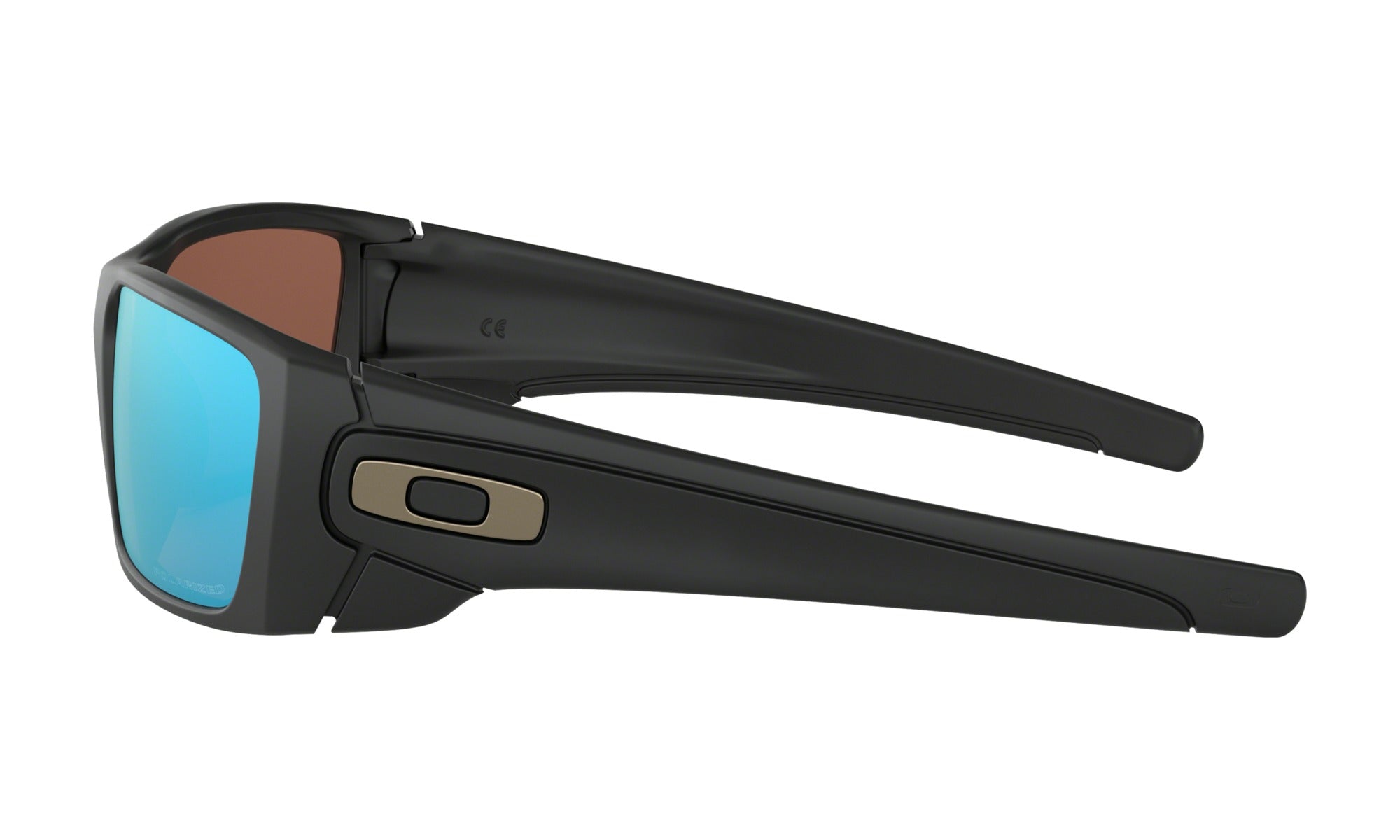 Oakley Fuel Cell Sunglasses Matte Black Frame Prizm Deep Water Polarized Lens