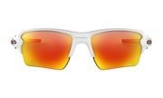 Oakley Flak 2.0 XL Polished White Ruby Sunglasses