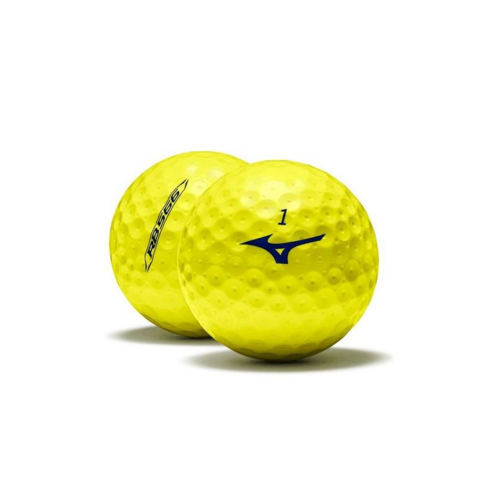 Mizuno RB 566 Golf Balls Yellow 2023 (1-Dozen)