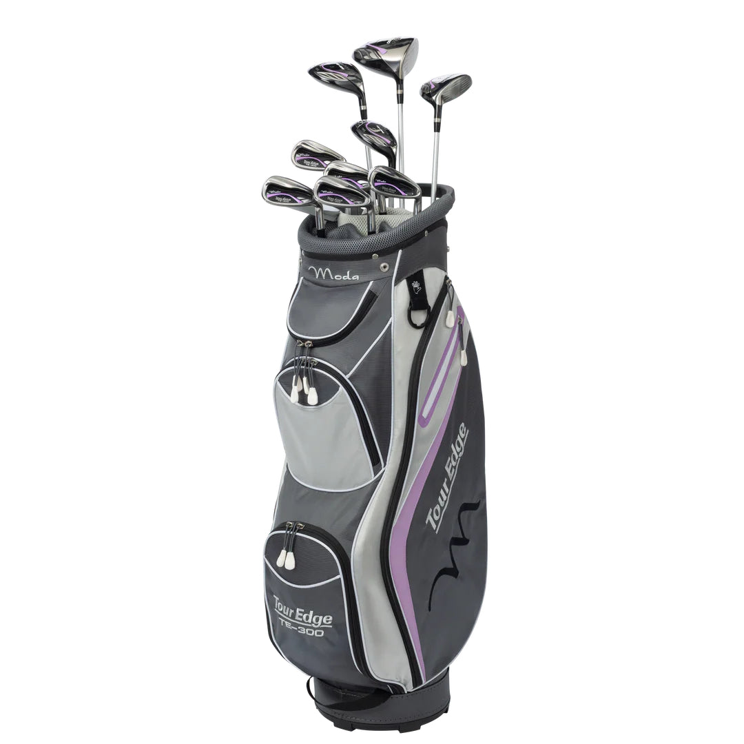 Tour Edge TE-300 Moda Women&#39;s Complete Set w/ Cart Bag