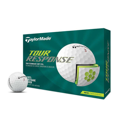 Taylormade Tour Response White Golf Balls 1 Dozen