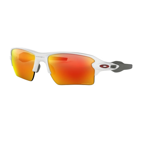 Oakley Flak 2.0 XL Polished White Ruby Sunglasses