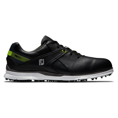 Footjoy Pro SL Mens Black/Lime Golf Shoes
